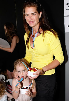 Brooke Shields at the EB Medical Research Foundation Event presented by Yogen Fruz