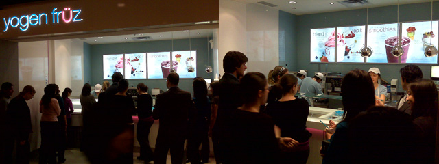 Yogen Fruz TD Centre Metrotown Vancouver