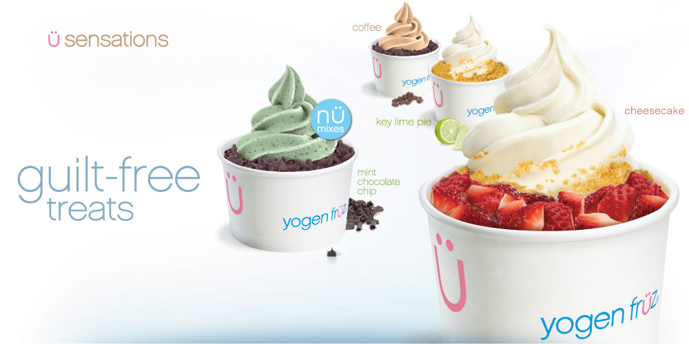 ü sensations Yogen Fruz Frozen Yogurt & Smoothies
