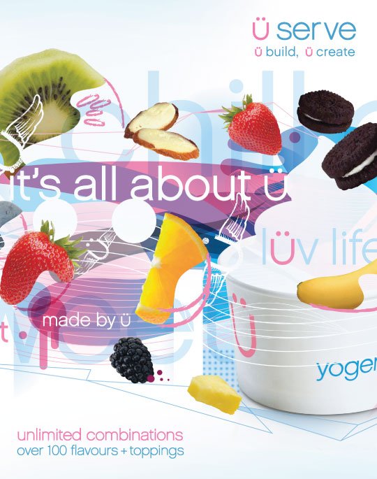It's all about you - unlimited combinations - Over 100 flavours and toppings